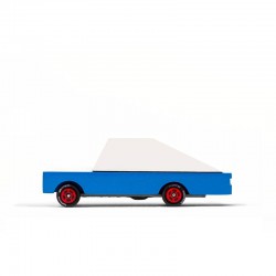 Blue Racer drewniany samochód
