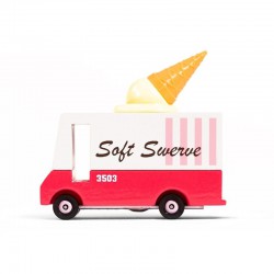 Ice Cream Van drewniany samochd