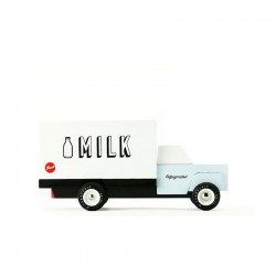 Candylab Milk Truck drewniany samochd