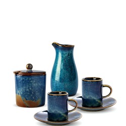 Verlo DEEP BLUE Zestaw kawowy klasyczny