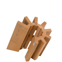 Artelegno Pisa magnetyczny stojak na noe z drewna bukowego
