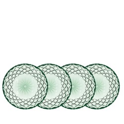 Lyngby Glass Sorrento komplet 4 talerzykw
