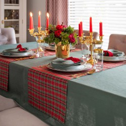 Roseberry Home Red Tartan bienik