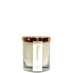 Dark Honey wieca zapachowa w ozdobnym szkle