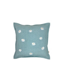 Nija Blue daisies Poszewka na poduszk