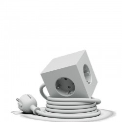 Avolt Square 1 Listwa zasilajca z podwjnym USB-C 30 W i magnetyczn podstaw, 3 m