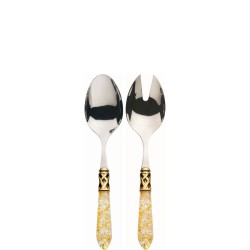 Casa Bugatti ALADDIN GOLD Komplet -yka do serwowania i yka do saaty