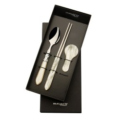 Casa Bugatti ALADDIN Ivory zestaw do sushi