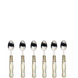 Casa Bugatti SELENE Gold Ivory zestaw 6 yeczek do kawy