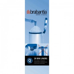 Brabantia Rozmiar Q worki na �mieci, 20 sztuk