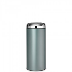 Brabantia Touch Bin Mettalic Mint kosz ze stalow pokryw z powok FPP