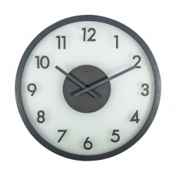 NeXtime Frosted Wood Zegar