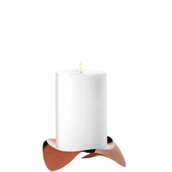 Stelton Papilio �wiecznik pojedynczy, miedziany