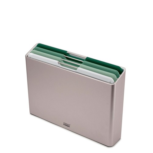 Joseph Joseph Folio Steel Sage Zestaw 4 desek do krojenia L