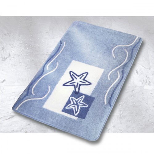 Meusch Starfish dywanik łazienkowy, niebieski