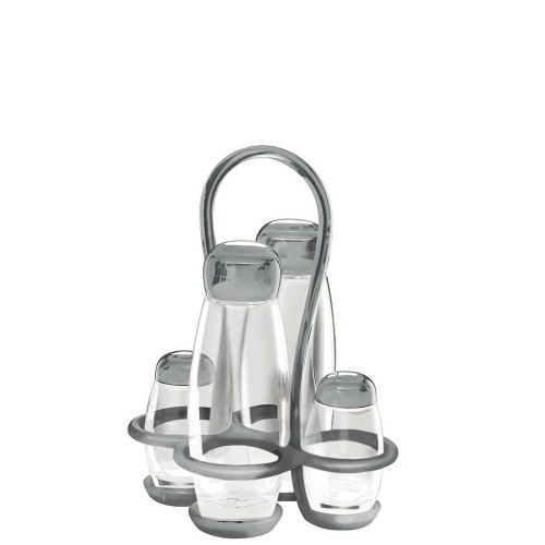 Guzzini Gocce zestaw do przypraw, szary