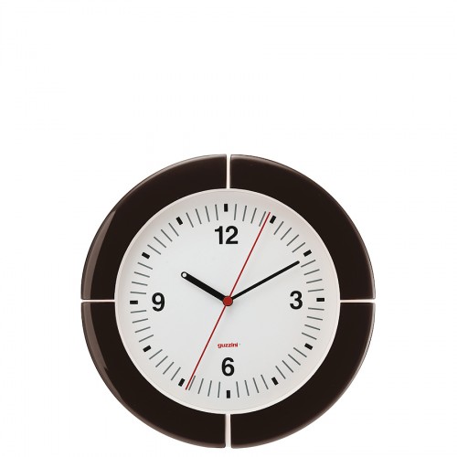 Guzzini I-Clock zegar �cienny, czarny