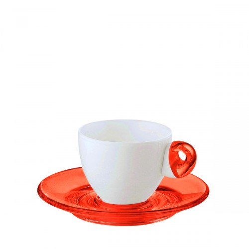 Guzzini Art & Cafe fili�anki espresso 2 szt, czerwone