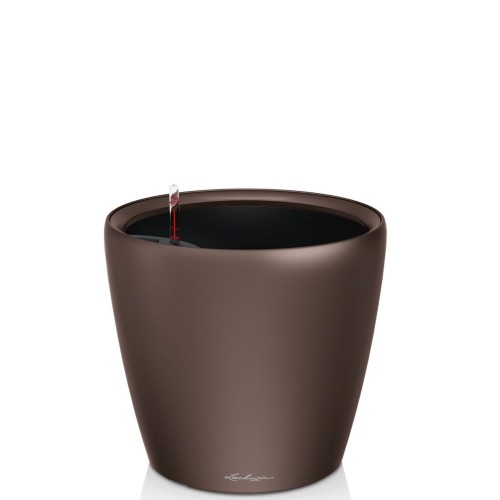 Lechuza Classico LS metallic donica lakierowana matowa z wyjmowanym wk�adem