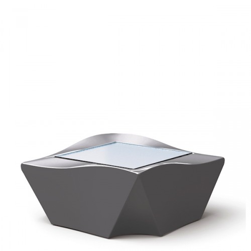 Slide Kami Ni st�, kolor szary lakierowany