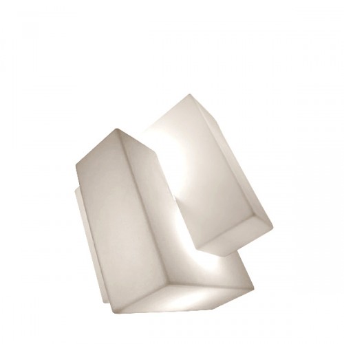 Slide Pzl lampa dekoracyjna, kolor bia�y