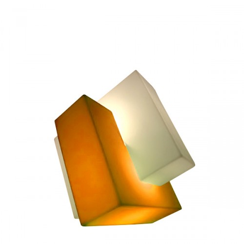 Slide Pzl lampa dekoracyjna, kolor pomaraczowy