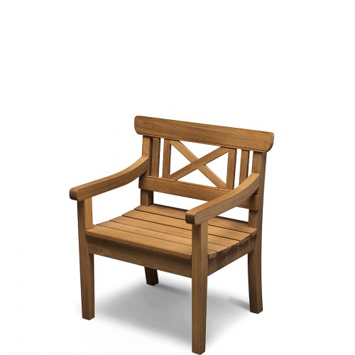 Skagerak Drachmann krzesło ogrodowe, kolor beżowy