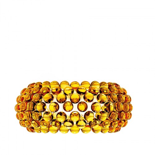 FOSCARINI Caboche lampa �cienna, du�a, kolor ��to-z�oty