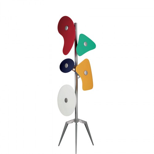 FOSCARINI Orbital lampa stojca, wielokolorowa