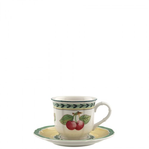 Villeroy & Boch French Garden Fleurence filianka do espresso ze spodkiem