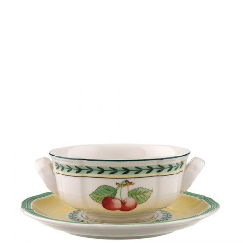 Villeroy & Boch French Garden Fleurence bulionówka ze spodkiem