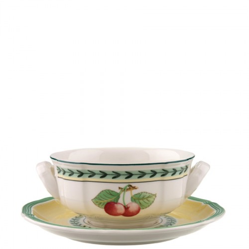 Villeroy & Boch French Garden Fleurence bulionwka ze spodkiem