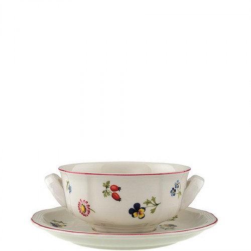 Villeroy & Boch Petite Fleur bulionwka ze spodkiem