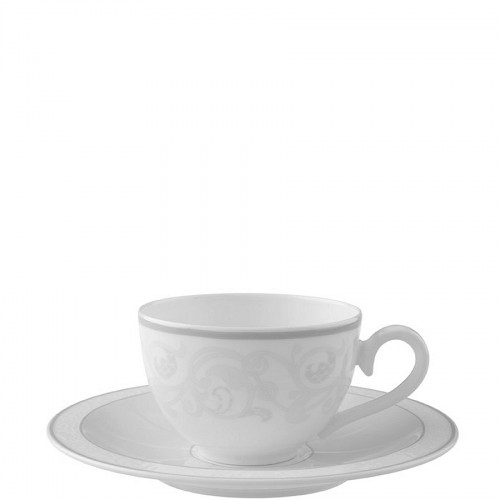 Villeroy & Boch Gray Pearl filiżanka uniwersalna ze spodkiem