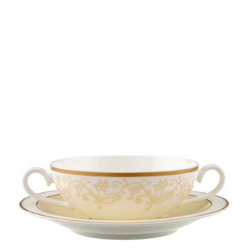 Villeroy & Boch Ivoire bulionówka ze spodkiem