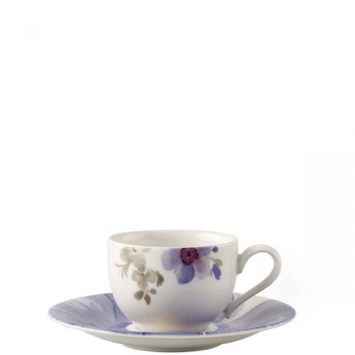 Villeroy & Boch Mariefleur Gris Basic filianka do espresso ze spodkiem