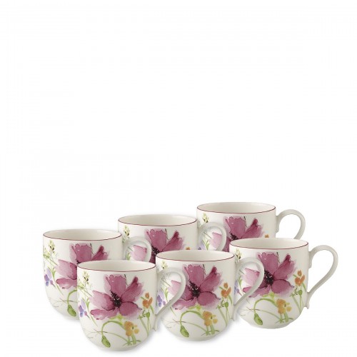 Villeroy & Boch Mariefleur zestaw kubków, 6 sztuk