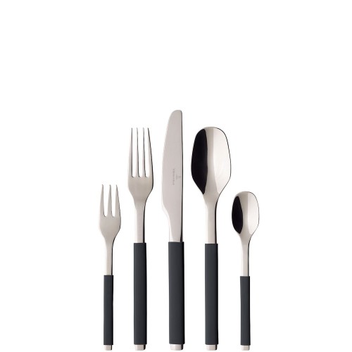 Villeroy & Boch S+ Cosy Grey komplet sztu�c�w 30 element�w