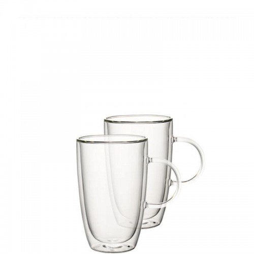 Villeroy & Boch Artesano Hot Beverages Zestaw dwóch szklanek z uchem XL
