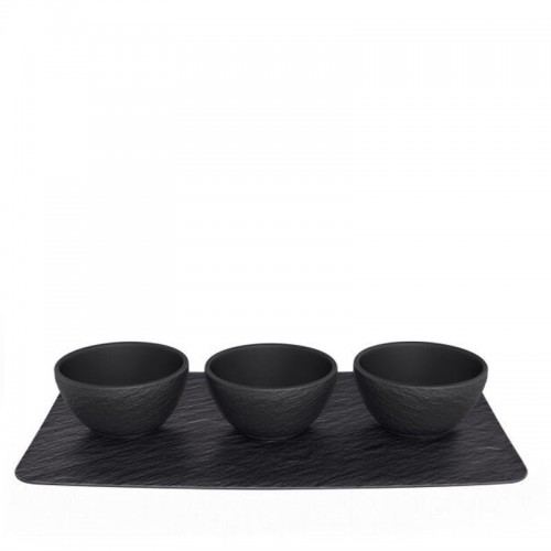 Villeroy & Boch Manufacture Rock zestaw miseczek do dipów