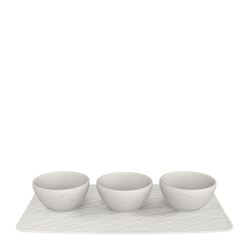 Villeroy & Boch Manufacture Rock Blance Zestaw do dipów