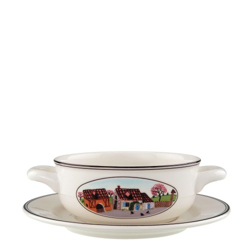 Villeroy & Boch Design Naif Bulionówka ze spodkiem