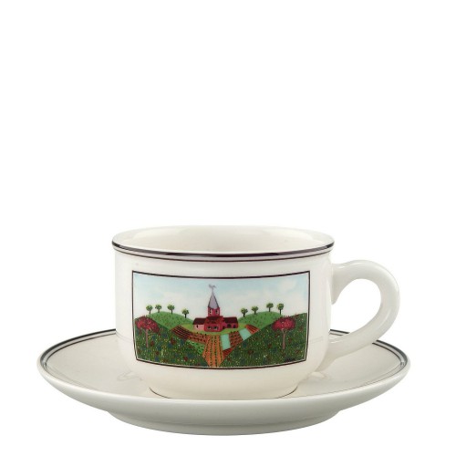 Villeroy & Boch Design Naif Filiżanka do herbaty ze spodkiem