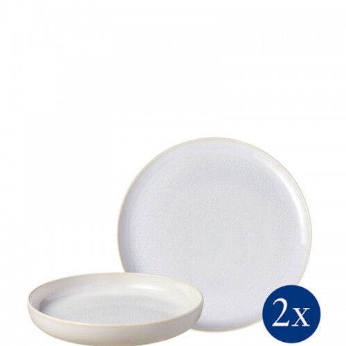Villeroy & Boch Crafted Cotton zestaw stołowy 4 el.
