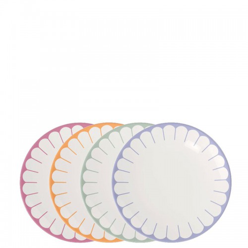 Villeroy & Boch Fleur Zestaw 4 talerzy