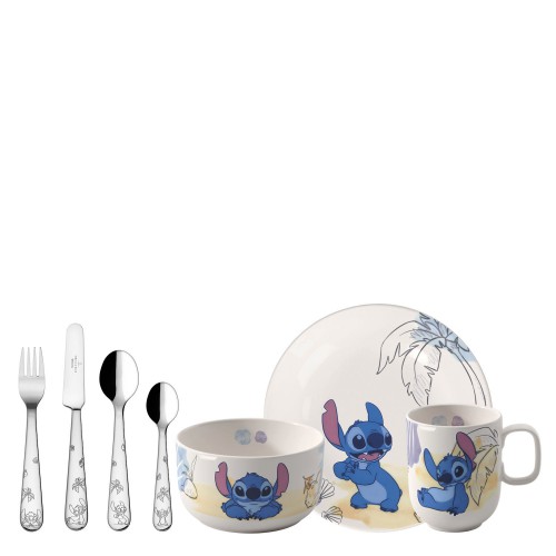 Villeroy & Boch Disney Stich Zestaw naczy� dla dzieci, 7 element�w