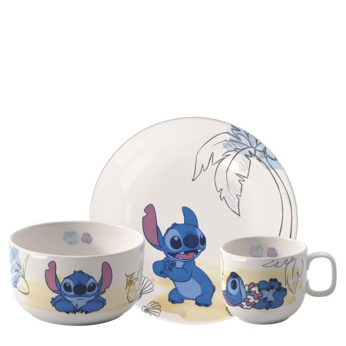 Villeroy & Boch Disney Stich Zestaw naczy� dla dzieci, 3 elementy