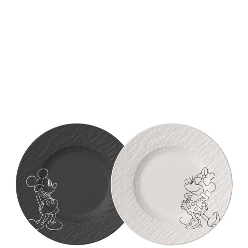 Villeroy & Boch Manufacture - Mickey Mouse Zestaw dw�ch talerzy deserowych ,�niadaniowych