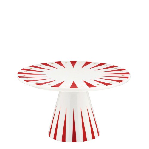 Alessi Delight Porcelanowa patera na ciasto, rcznie zdobiona