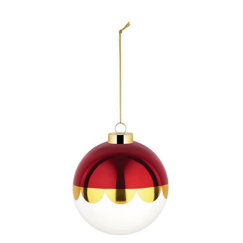 Alessi Delight Bombka witeczna ze szka dmuchanego